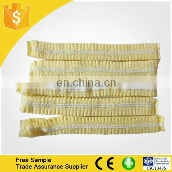 Colored Hair Net Disposable PP Fabric Snood Cap for Food Industry photo-2