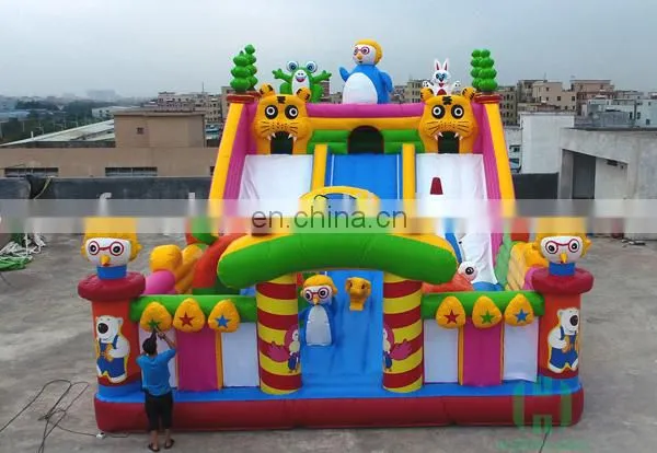 PororoThemed Amusing Kids Inflatable Outdoor Playground Rentals on Sale photo-2