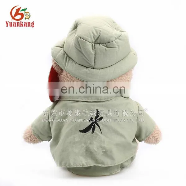 Custom Plush Stuffed Teddy Bear Toy With Clothes for Giveaway photo-3