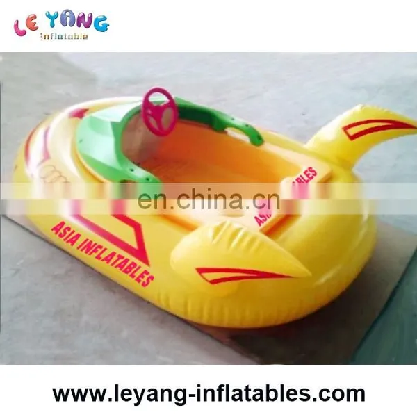 Inflatable Bumper Boat, Kids Electric Boat for Pool Game Rental photo-4