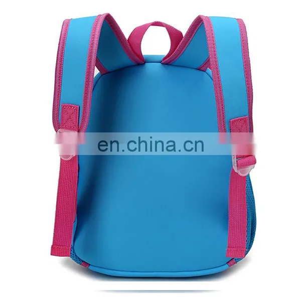 Popular Neoprene Waterproof Primary School Kids Backpack Bag photo-3