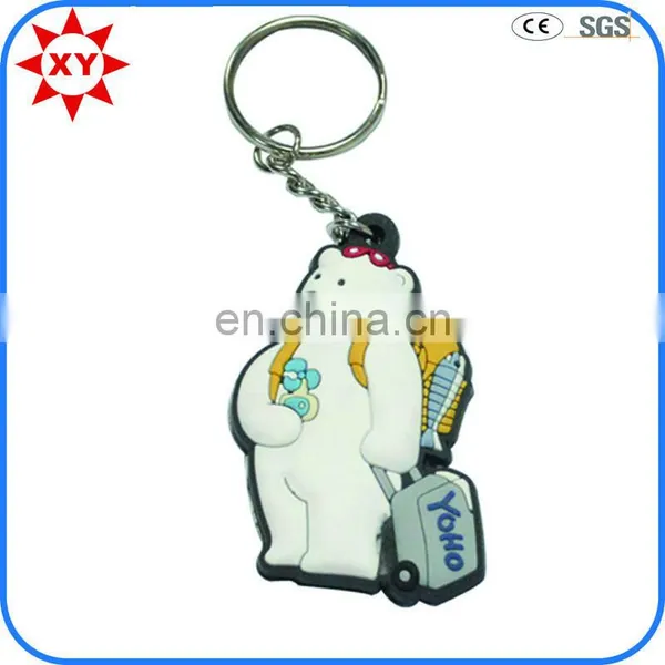 Hot Sales Cheap 3d Soft Pvc Keychain With Fish Shape photo-5