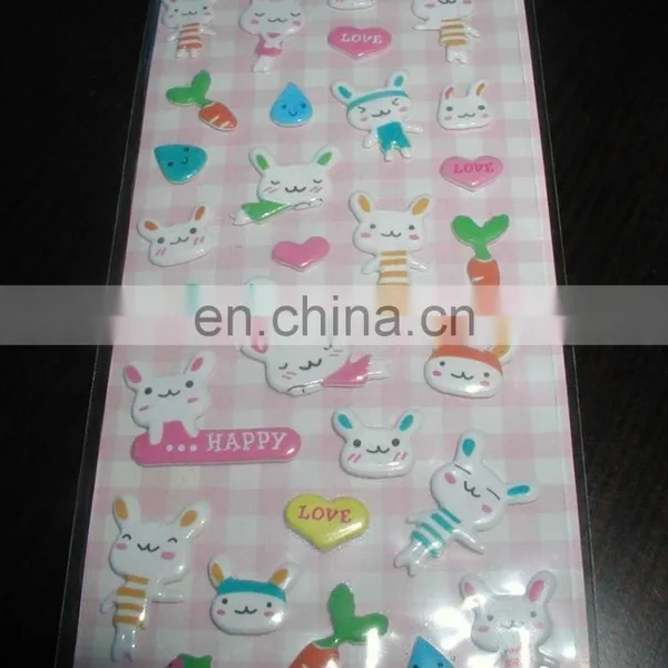 Colorful Plastic Letters and Animals Foam Sticker photo-6