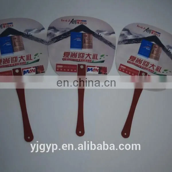 Customized Shaped Plastic pp Fan for Promotional photo-5