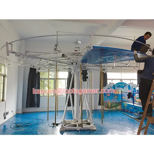Zhongshan High Quality Amusement Equipment Children Playground Merry go Round Ice Age Carousel Earn Money, Rides photo-3