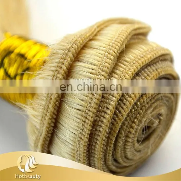 Hot Sale Natural Blonde Curly Hair Extensions, Human Hair Body Wave. photo-6