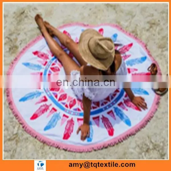 Wholesale 2016 New Round Watermelon Beach Towel With Tassels Fringe photo-3