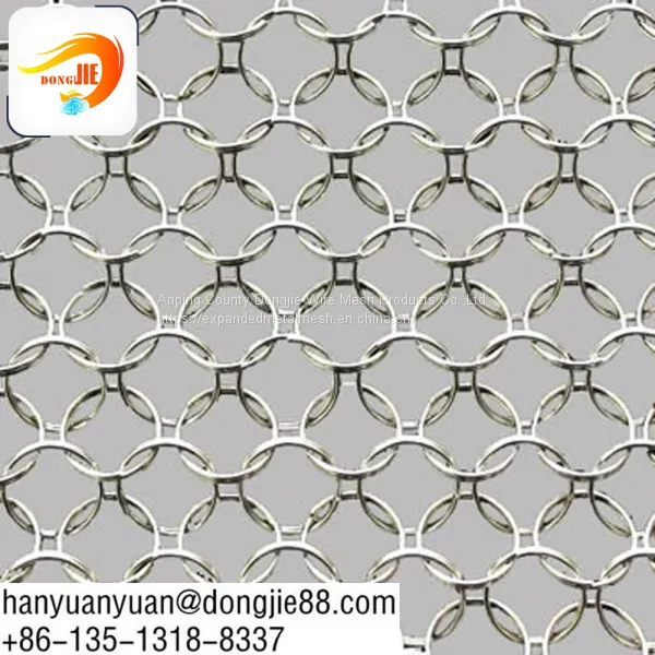 Chain Link Ring Mesh for Metal Curtain photo-2