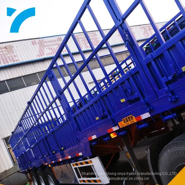 Fence Trailer / Semi Trailer/side Wall Trailer/flat Bed Trailer