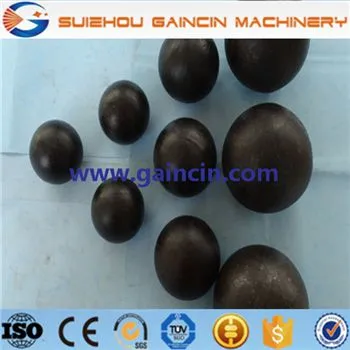 Dia.40mm, 90mm Grinding Media Rolled Ball, Grinding Media Steel Balls, Dia.40mm,70mm Forged Steel Milling Balls photo-2