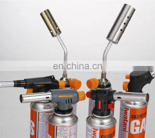 Micro Flame Mini Gas Cutting Butane Propane Piezo Ignition Blow Camping Welding Gas Torch photo-6