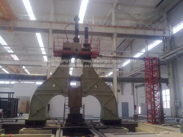 C66-175(5T) Electricity Saving Hydraulic Open Die Forging Hammer for Rings,valve photo-3