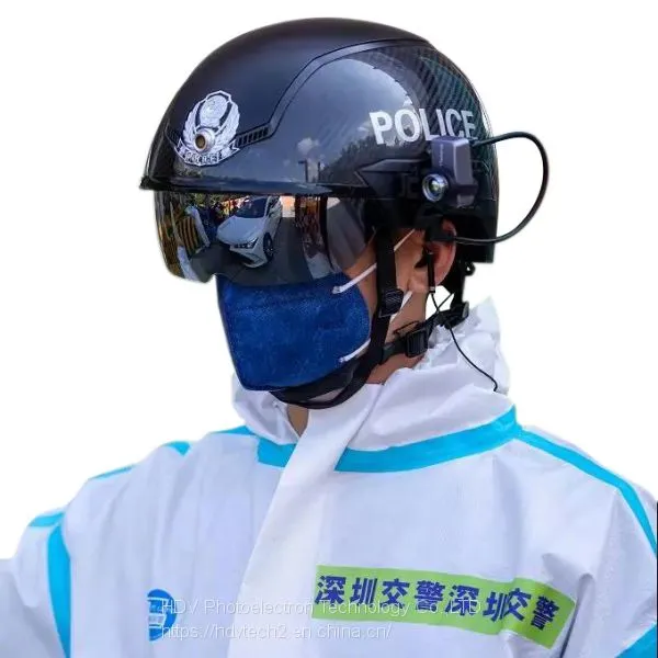 N901 Thermal Imaging Sensor Camera Temperature Scanner Fever Detection AR Police Smart AI Helmet photo-2