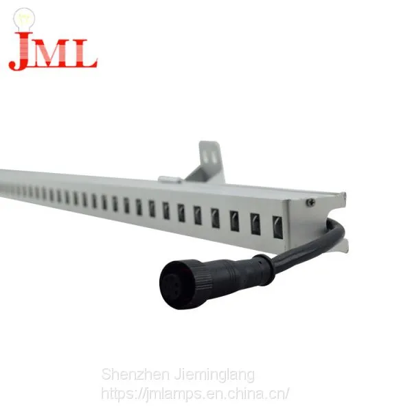 Outdoor Led Linear Light Bar Monochrome 3000k for Building Solhouette Decoration JML-LLT-A10W photo-2