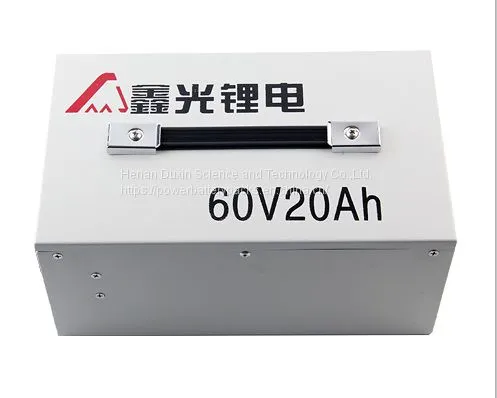 60V 20Ah Lithium Iron Rechargeable Battery Pack for Electric Motor
