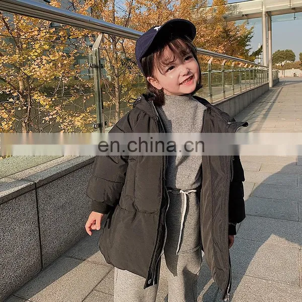 5846/China Manufactured Kids Hooded Winter Warm Coat Korea Fashion Thicken Girls Coats photo-2
