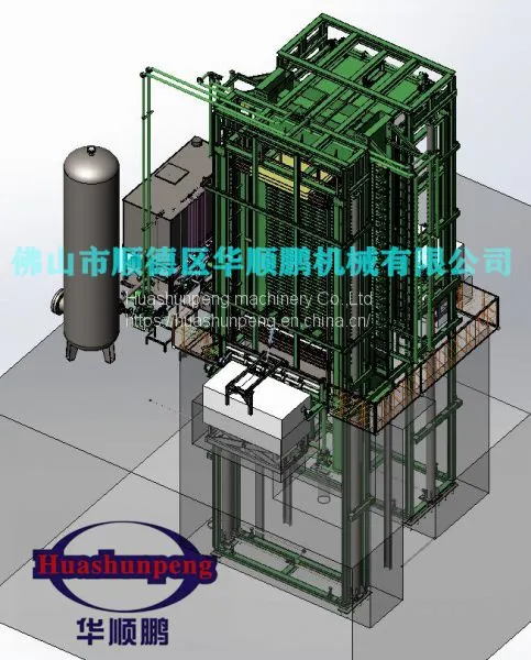 The Whole Plant Planning of 800 Ton Hot Pressing Machine Gluing Sheet Layer Automatically Incoming and Outgoing Material Man-made Board photo-2