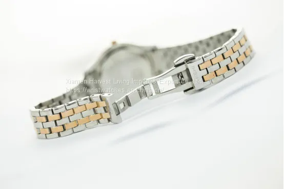 Wholesale Fashion Men Women's Couple Date Stainless Steel Band Analog Quartz Wrist Watch photo-4