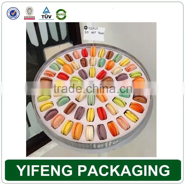 Custom Made Large Round Macaron Packaging Box photo-2