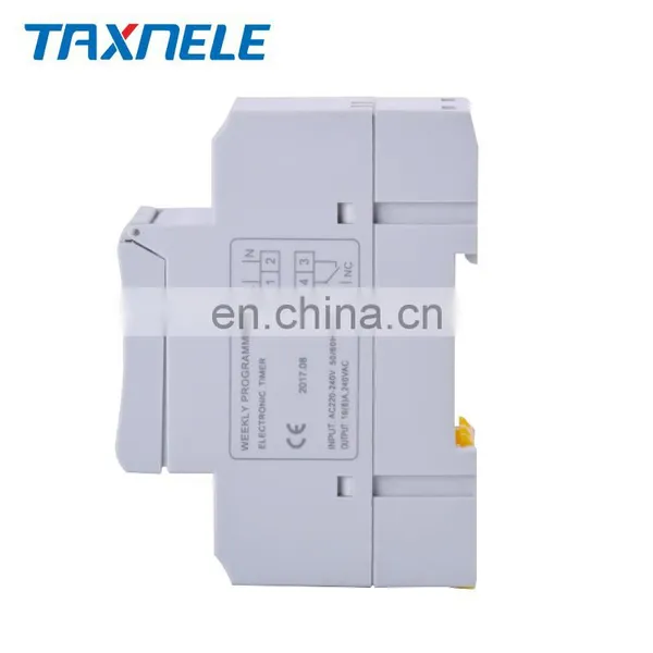Electronic Weekly 7 Days Programmable Digital TIME SWITCH Relay Timer Control AC 220V 230V 12V 24V 48V 16A Din Rail Mount THC15A photo-5