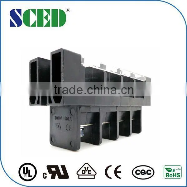 Perforation Terminal Block 21.0mm 600V 180A Electrical Termination photo-5