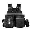 ROBBEN Polyester Floating Vest for Fishing Multi-pocket Design Sea Fishing Life Jacket photo-5
