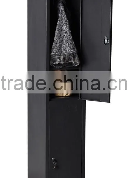 2 Door Knock Down Vertical Steel Wardrobe Gym Locker photo-4