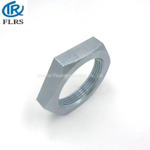 Zinc Plated Carbon Steel DIN431 Galvanized Hex Thin Nut photo-2