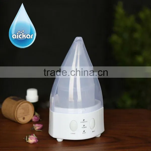 Portable Ultrasonic Essential Oil Diffuser and Cool Mist Aroma Humidifier With 7 Color LED Lights AN-0464 photo-3