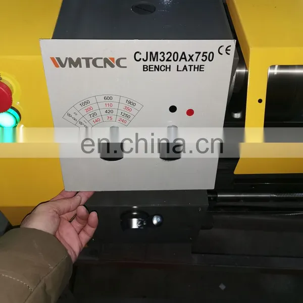 Stock Sale Mini Manual Precision CJM320A Bench Lathe Machine for Hobby photo-4