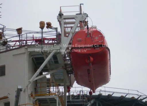 SOLAS Approved 55 Persons Platform Totally Enclosed Lifeboat TEMPSC photo-2