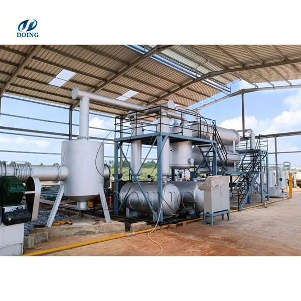 Medical Waste Pyrolysis Machine Convert Waste Plastics to Fuel Oil Recycling Pyrolysis Plant for Sale photo-5