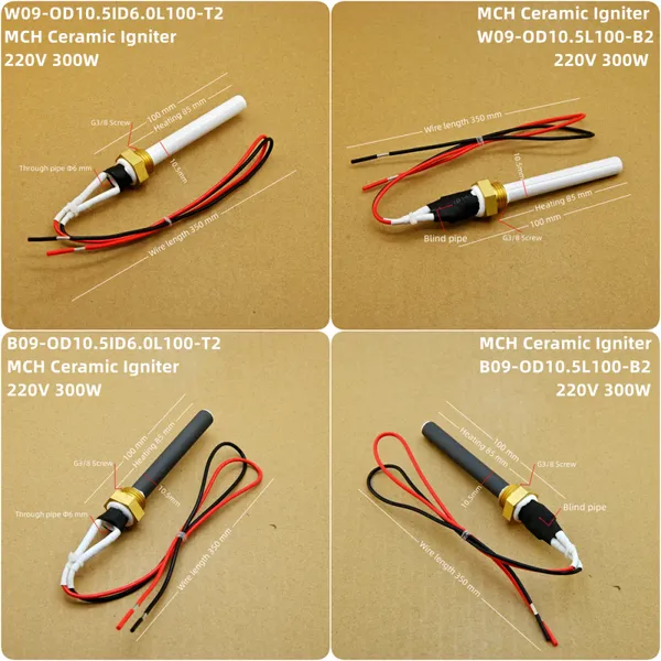 220V300W MCH Ceramic Igniter Ceramic Ignition Stick photo-3