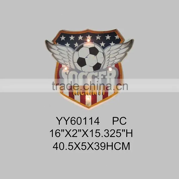 LED METAL DECOR-SOCCER-SPORTS DECOR