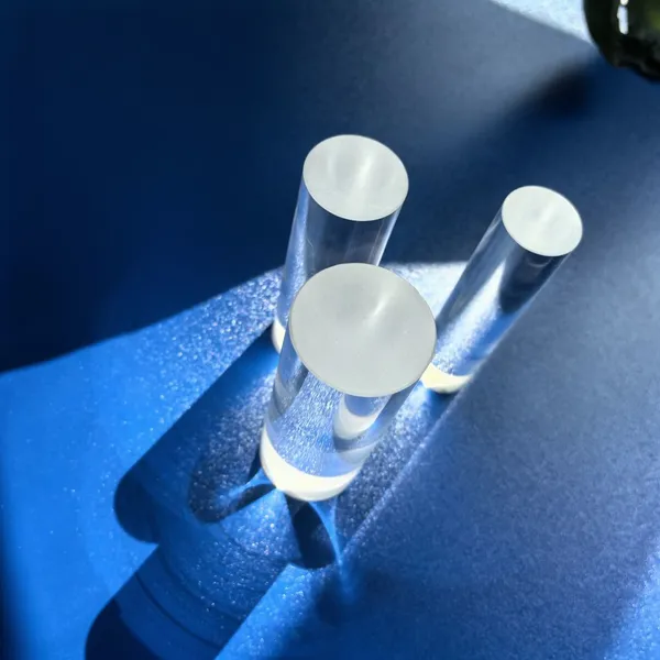 Quartz Rod Light Guide Rod High Temperature Resistant Optical Glass