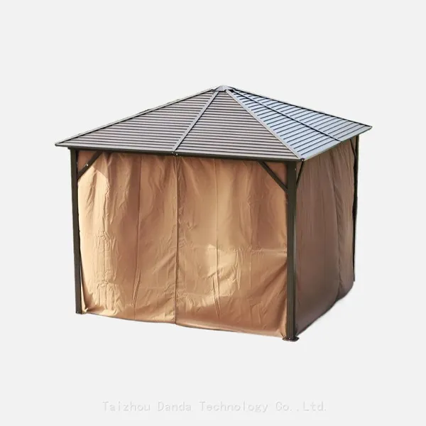 3*3m Sunshade Waterproof Gazebo Outdoor Use With Curtain and Net photo-5