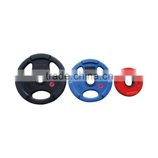 Home Gym Equipment PU Weight Plate Barbell Weight Plate photo-2