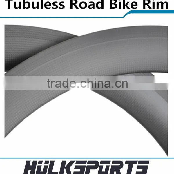 Lightweight Xiamen Export Erd 526mm Carbon Road Bicycle Rim Carbon Fiber Rim Wheel Tubuless Rims photo-4