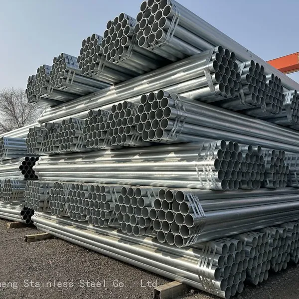 ASTM A106 Steel Pipe Building Material Made in China Q195 Ms Hollow Section Pre Galvanized Steel Pipe photo-5