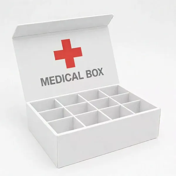 Custom PP Corrugated Medical Storage Boxes – Compartmented Pharma Packaging Solutions