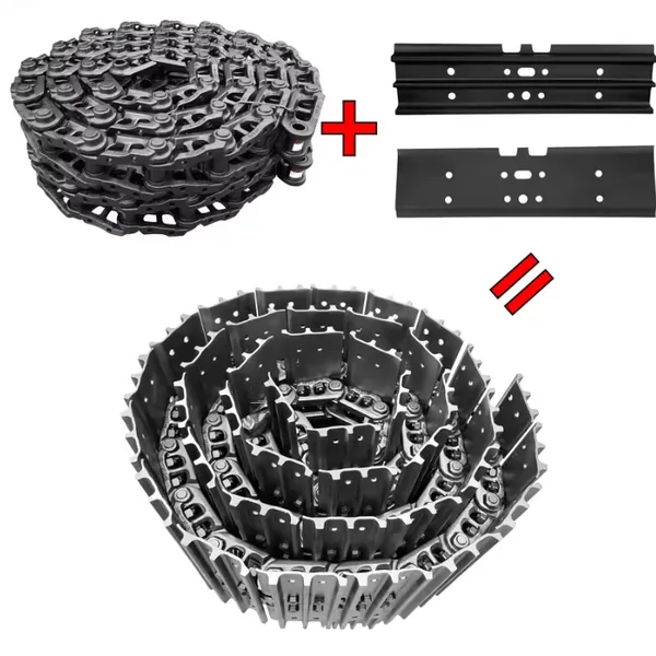 High Quality Excavator Undercarriage Parts Track Link Track Group PC100 PC200 PC350 PC400 DX340 DX500 Track Shoe Group Assembly photo-4