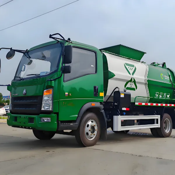 kitchen garbage truck