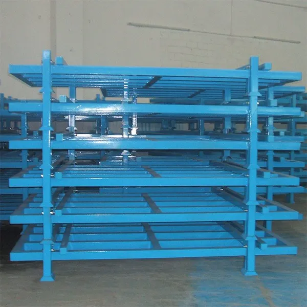 HDPE Single-Side Plastic Pallet With Metal Reinforcement for Warehouse Racking Systems photo-4