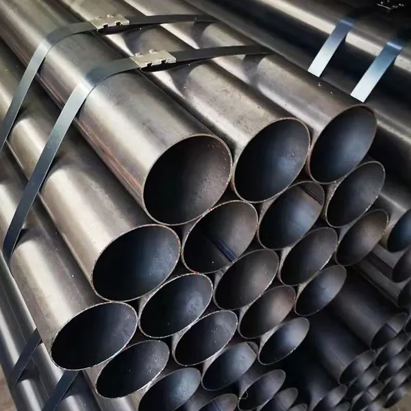 A53 A36 A106 ERW Steel Pipe Q235 20# X42 X52 X60 X56 X65 Welded Steel Pipe for Industry Pipe photo-1