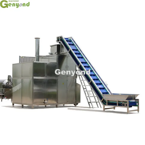 High Efficiency Potato, Tomato, Sweet Potato, Carrot Steam Peeling Machine photo-6
