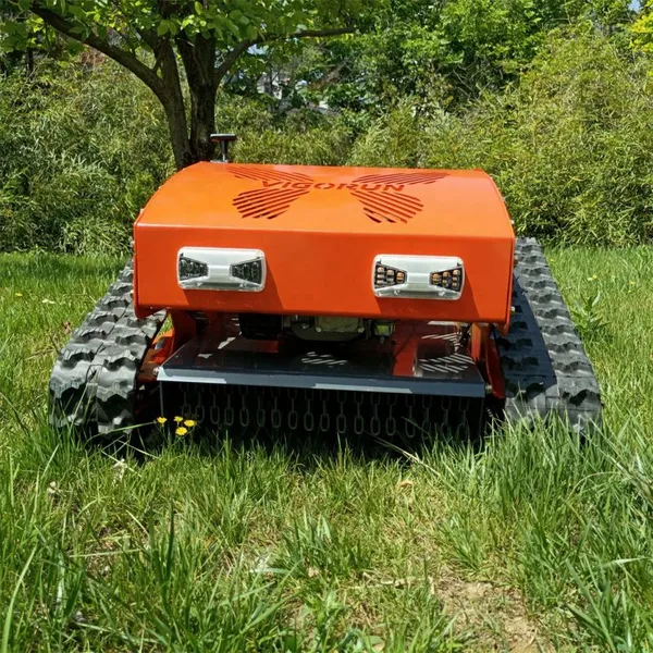 EPA Industrial Grade 4-Stroke Cordless Gasoline Powered Engine Adjustable Cutting Height 10-150MM Radio Controlled Lawn Mower photo-5