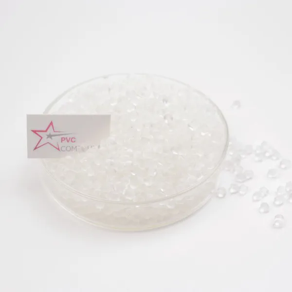 Virgin Transparent Crystal PVC Granule Modified Injection Material for Shoes Sole for Modified Injection Material for Shoes photo-5