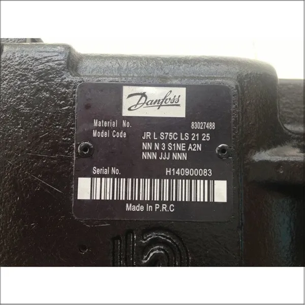 Danfoss JR-L-S75C-LS-21-25-NN-N3-S1NE-A2NNNN-JJJ-NNN Hydraulic Axial Piston Pump photo-4
