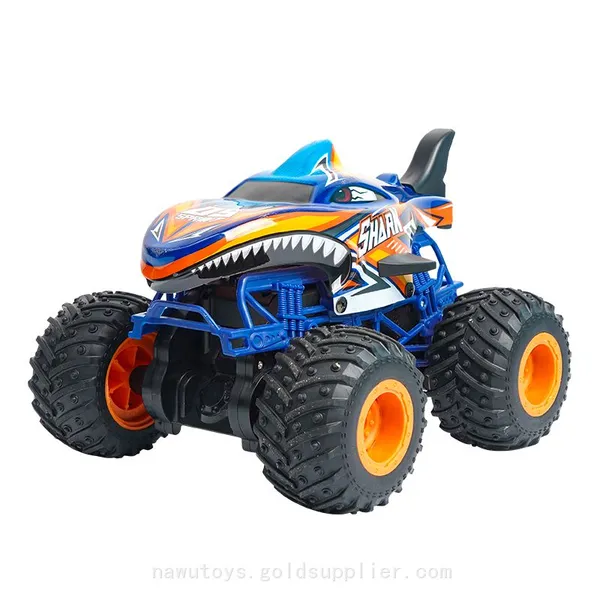 UJIE 1:16 Scale RC Truck Off-road Stunt Car 2.4 Ghz Remote Control Gyroscope 360 Degree Rotate Music Lighting photo-5
