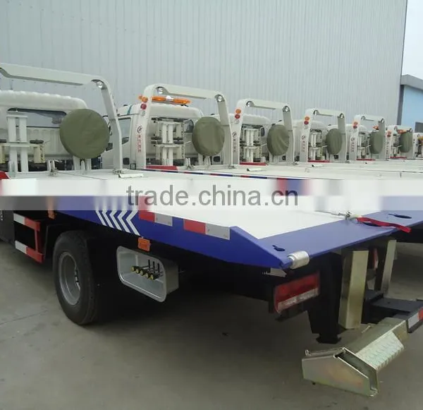 Dongfeng 4ton Wrecker Tow Trucks for Sale,4x2 Wrecker Towing Truck One Tow Two photo-6